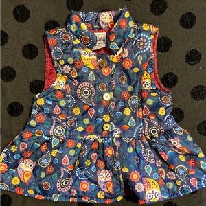Baby Essentials Multicolored Baby Girl Vest